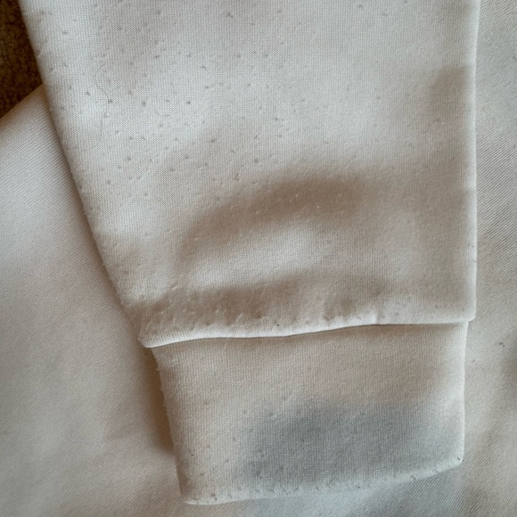 Men’s White 'Brooklyn New York' Sweatshirt Hoodie Size Large - Picture 7 of 12